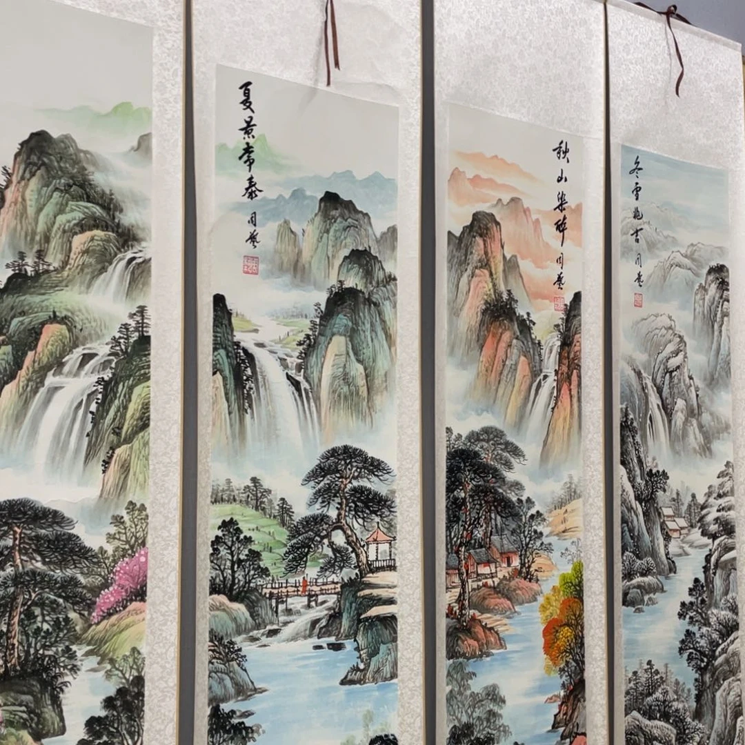 国画老师手绘带运险w