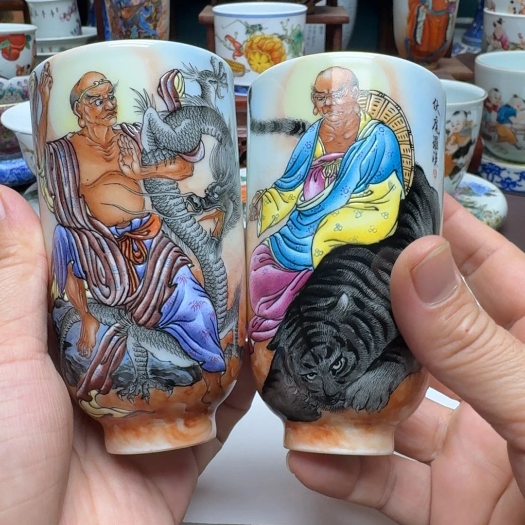 景德镇手工手绘展示