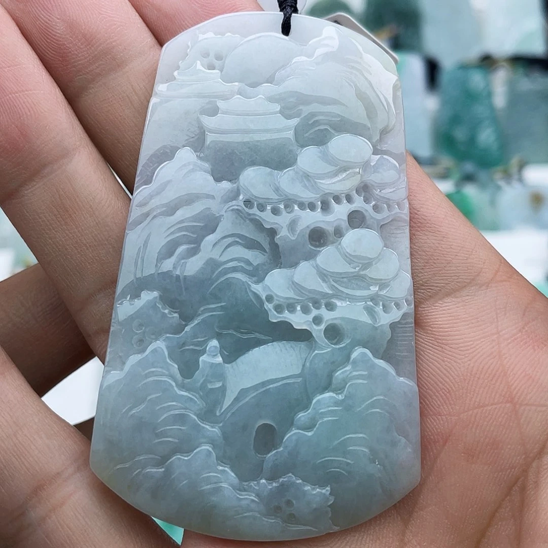 颈饰未镶嵌翡翠翡翠