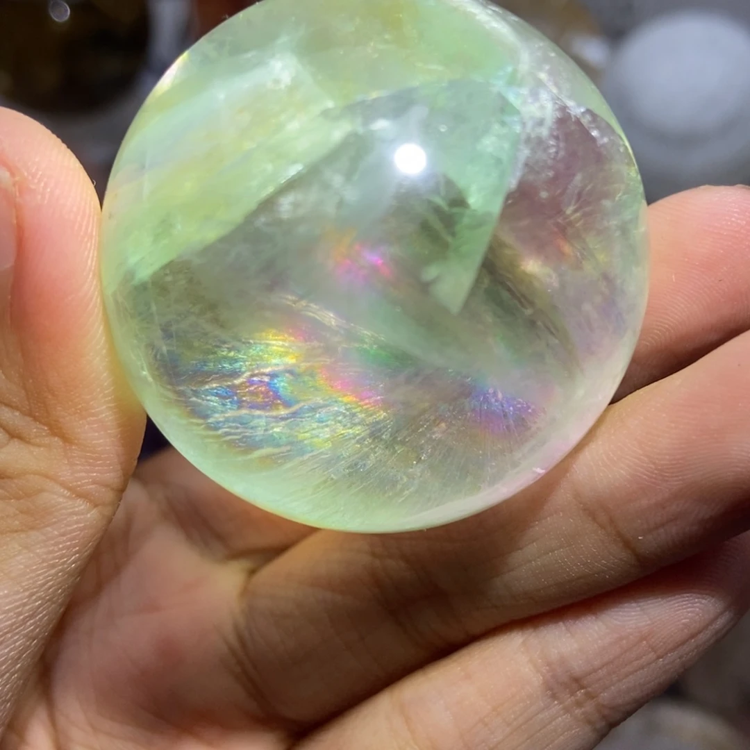 未镶嵌摆件萤石萤石