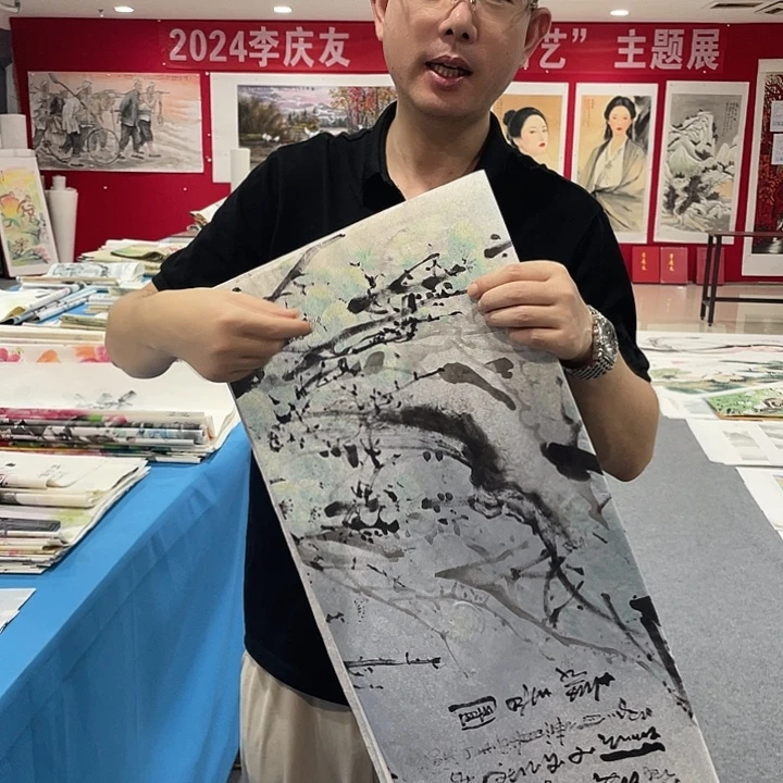 国画今天早上国画作品欣赏