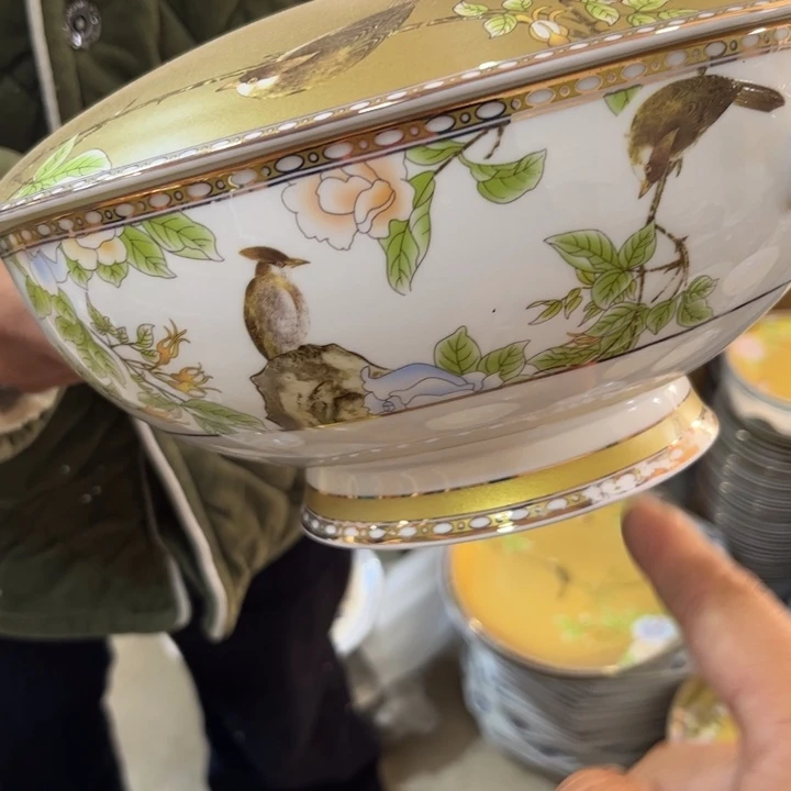 瓷片琴瑟汤锅底部爆花瑕疵