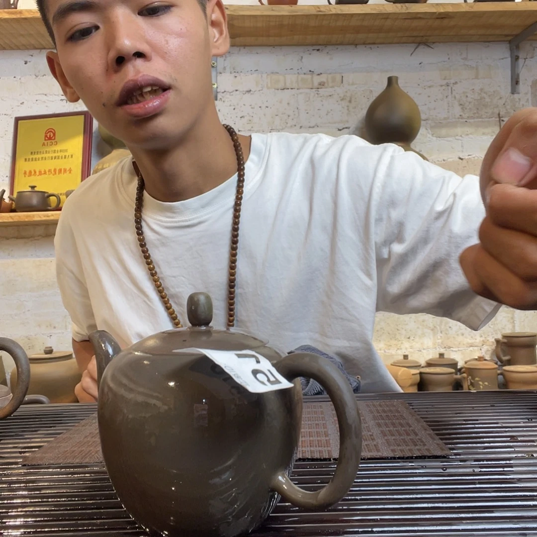 陶广西钦安龙窑坭兴陶柴烧