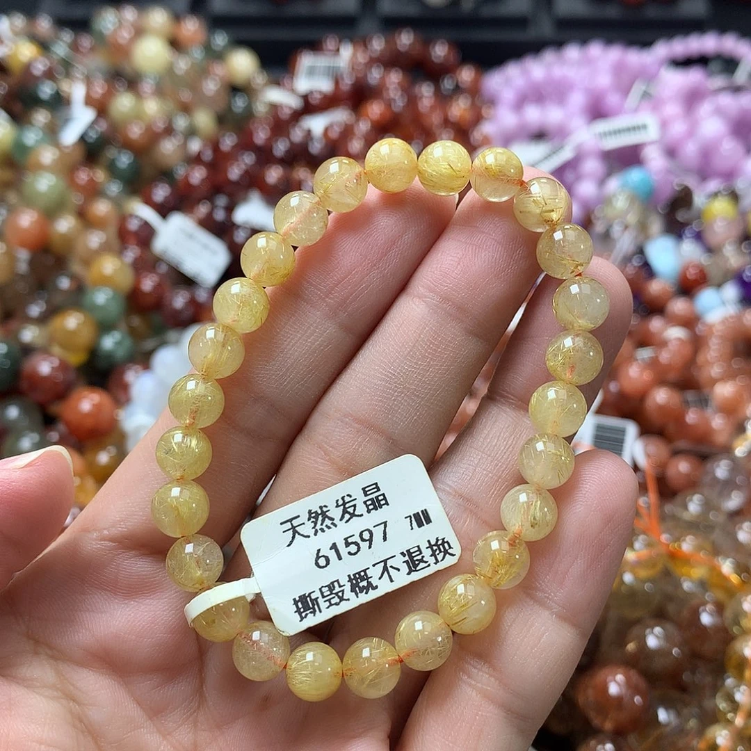 水晶手链未镶嵌，，，