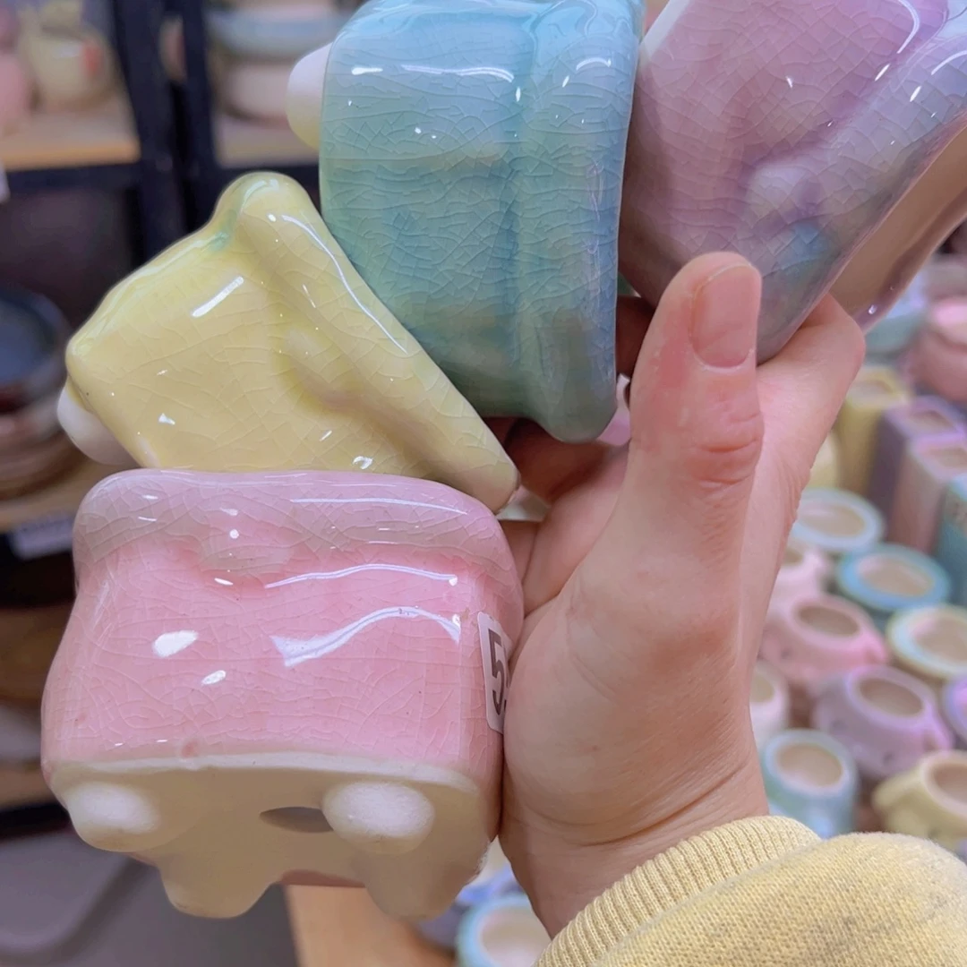 陶瓷花盆当场凑满12包邮