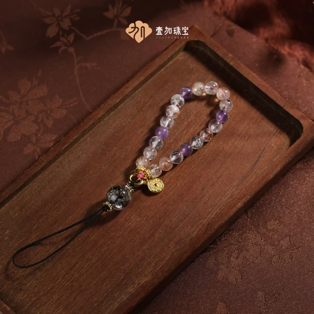 壹加师姐|手工设计闪灵超七水晶挂件多样性发一6574F