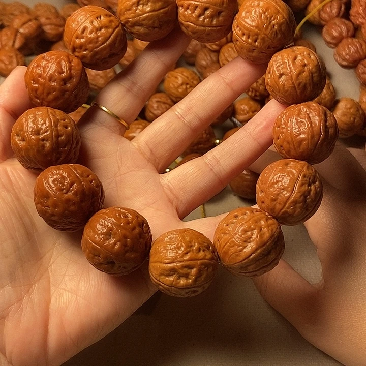 文玩核桃手串足球