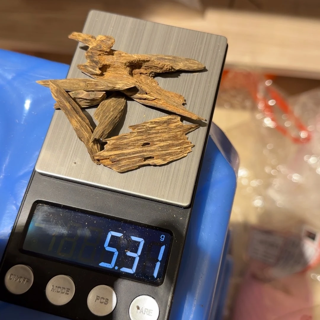 【闪购商品】沉香碎屑沉香5.3克老会安黑棋