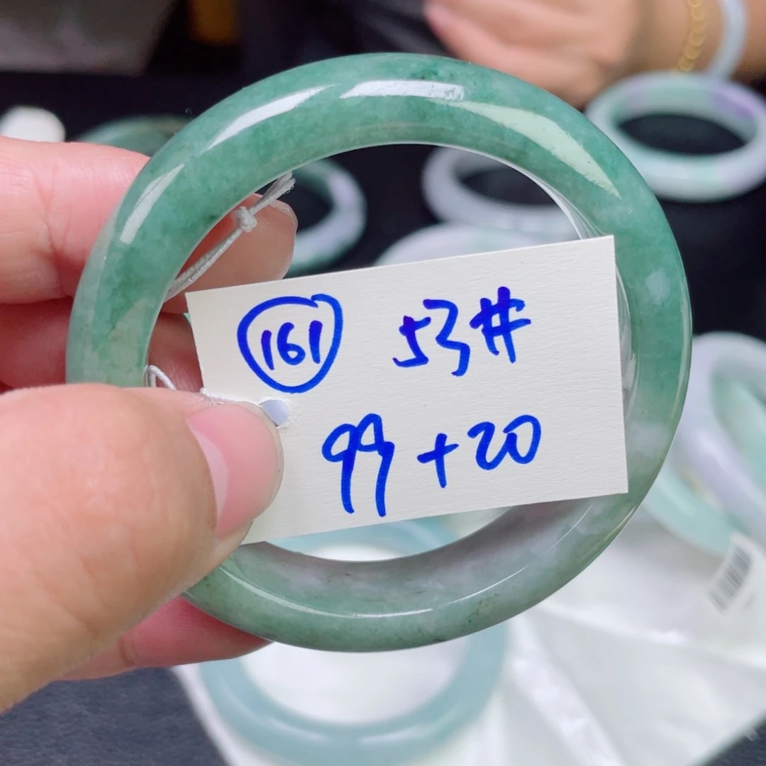 翡翠未镶嵌手镯161