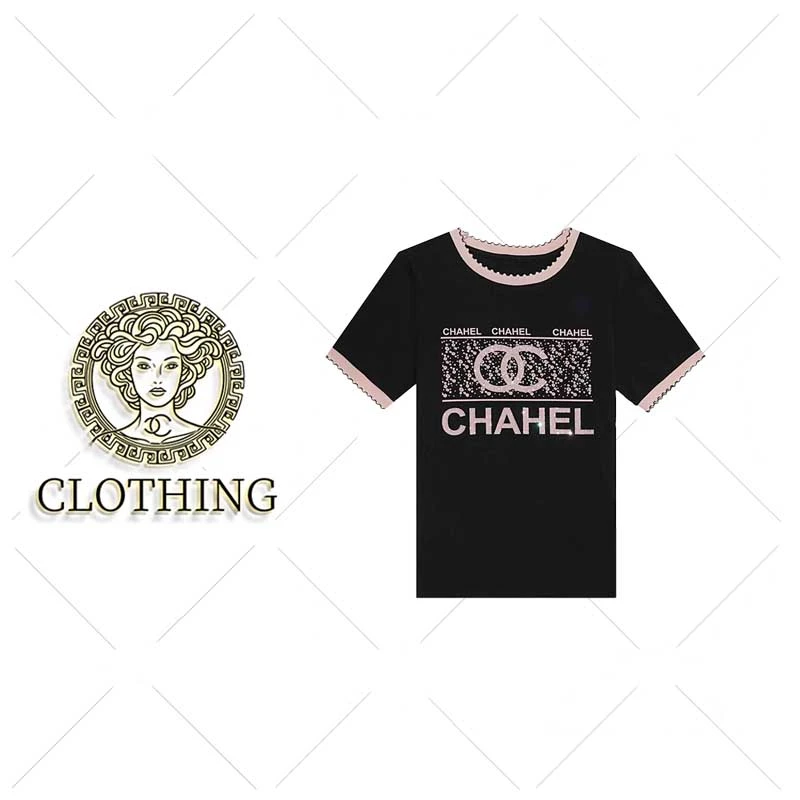 【CLOTHING/原创设计】A79219新款洋气百搭休闲短袖  25