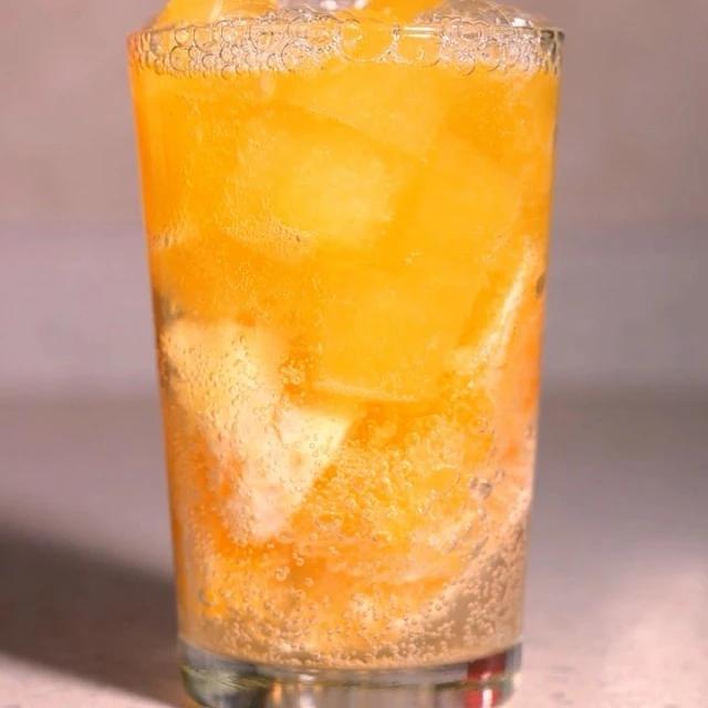 橙汁气泡水（冰，常温）