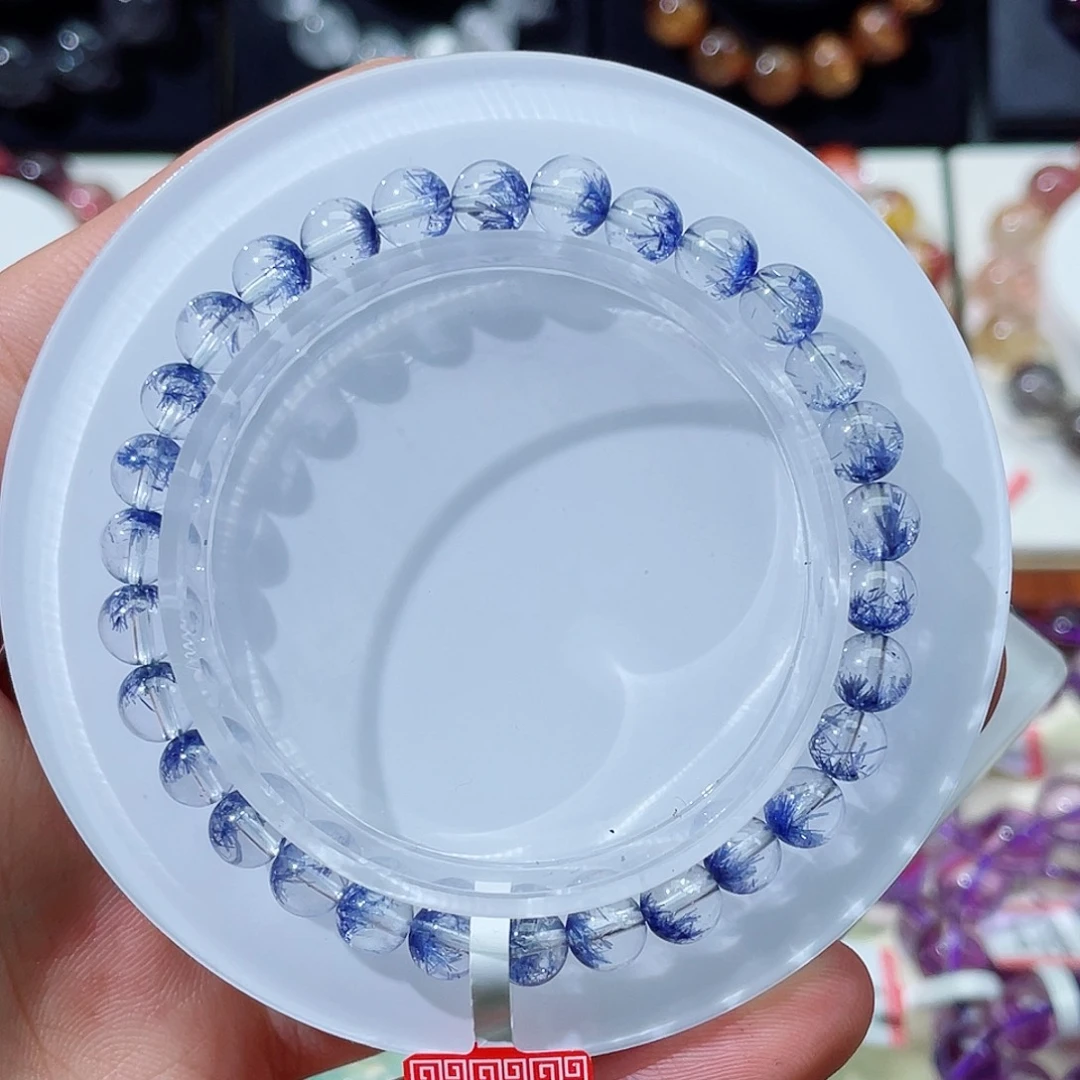 未镶嵌手链水晶蓝线石6.2