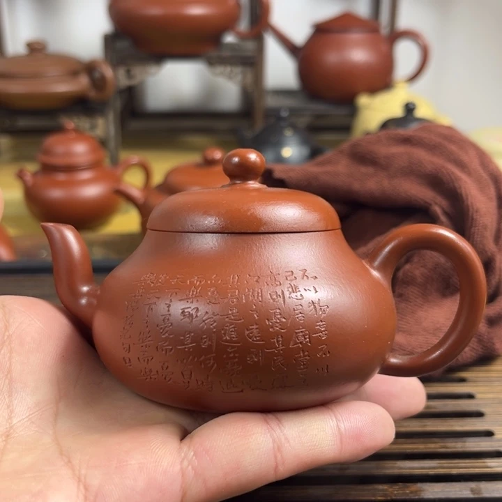 原矿紫砂半手工制作