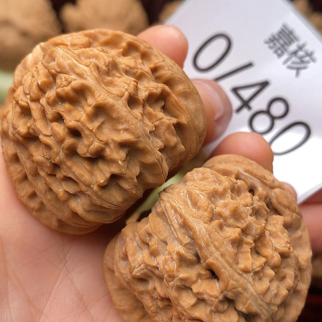 文玩核桃把件41白狮子