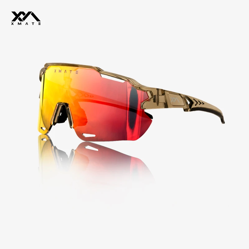 Xmate运动眼镜户外防雾变色骑行徒步跑步公路山地车专业骑行眼镜