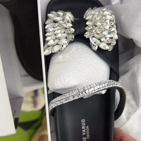 女士孤品高版本凉拖钻带38码