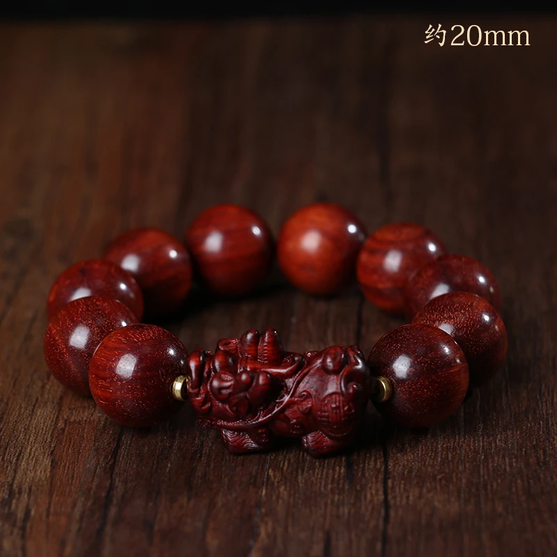 紫檀貔貅手串20mm-109036