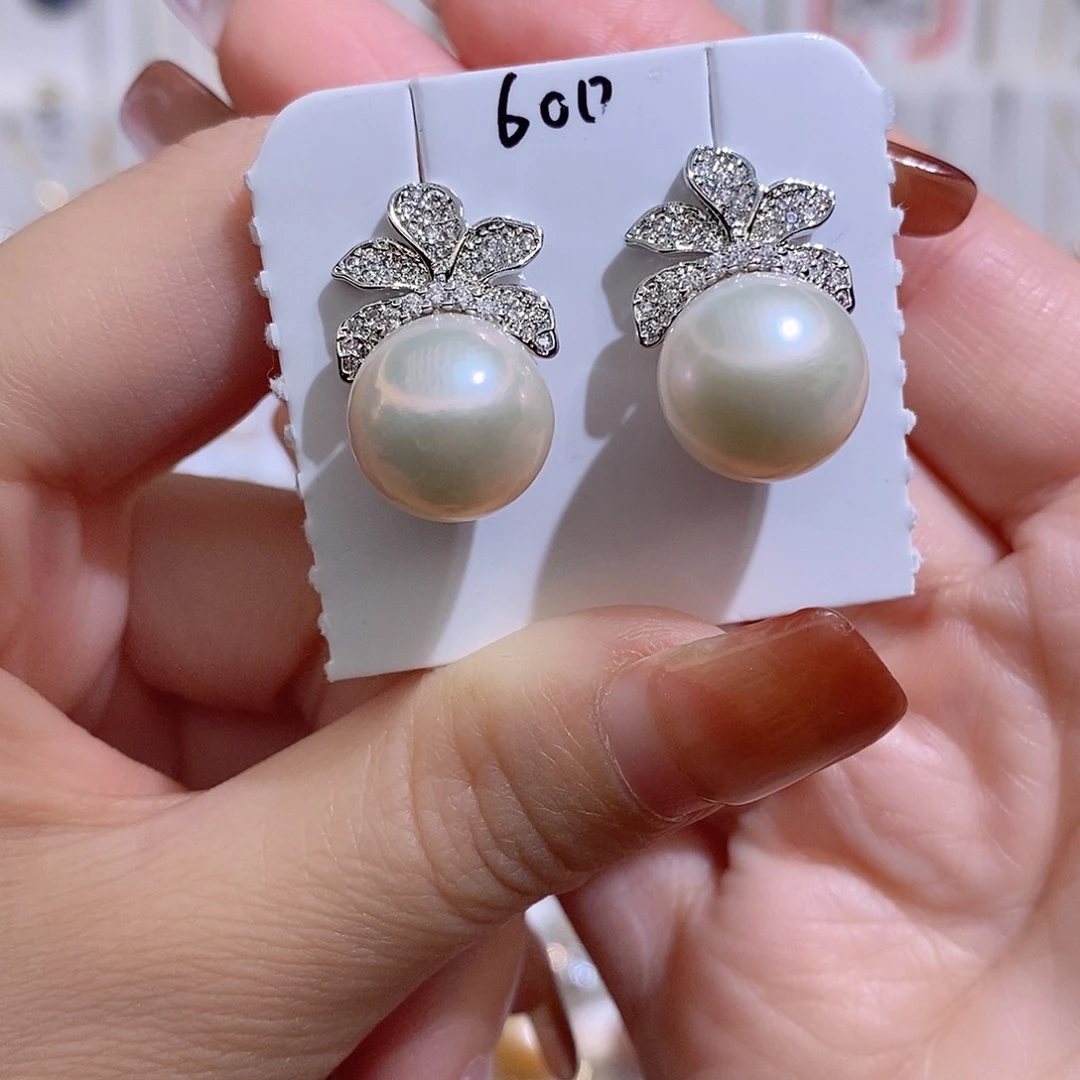 耳饰淡水珍珠未镶嵌w12.3