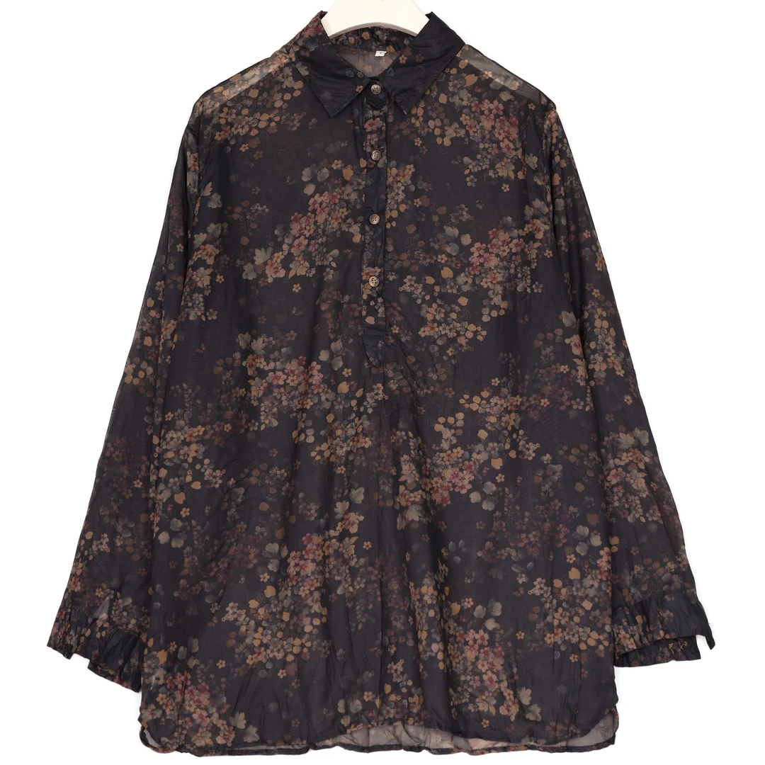 【天依洛洛】F RA04 时尚宽松百搭休闲显瘦舒适系列衬衫