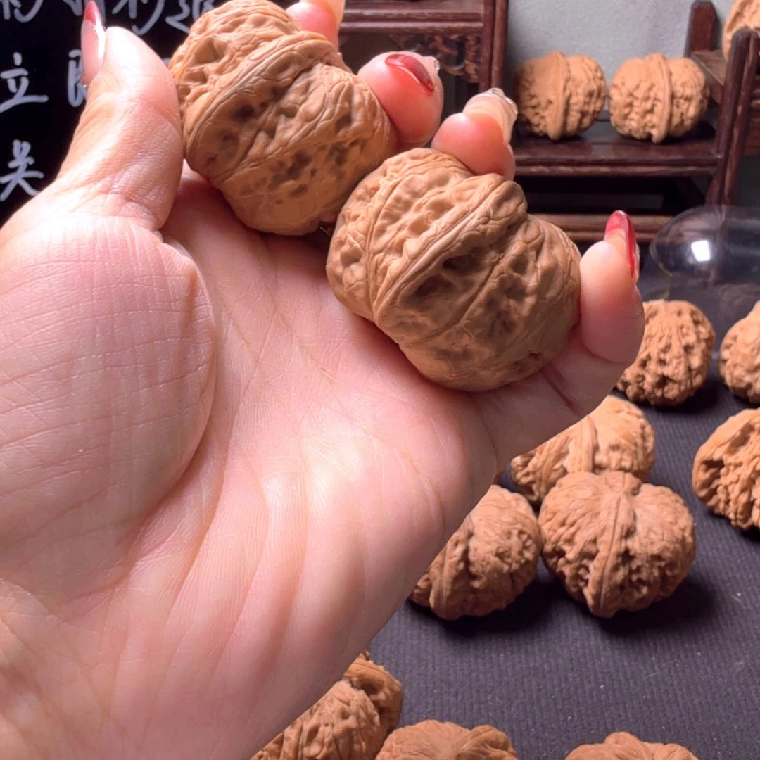 文玩核桃把件全品元宝