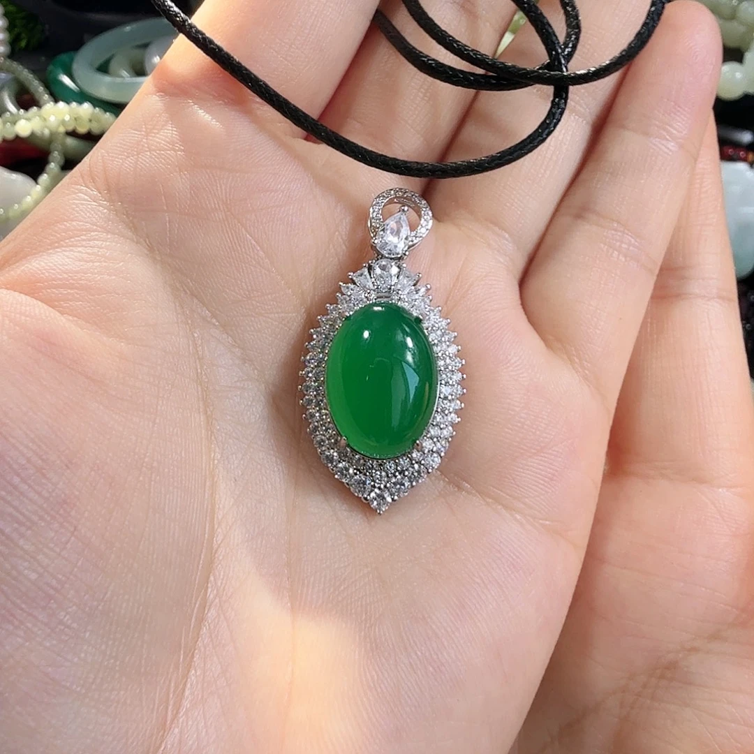 玛瑙/玉髓合金颈饰