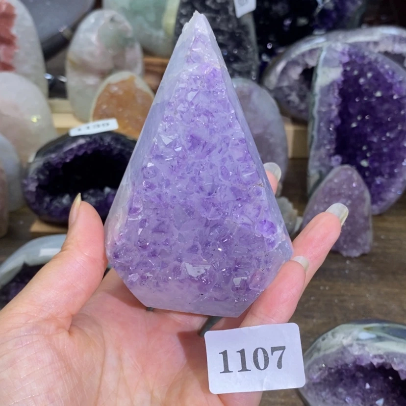 【闪购商品】未镶嵌大型摆件（非配饰）紫晶