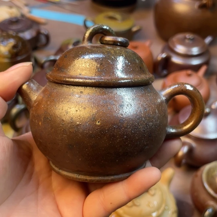 茶壶紫砂宜兴紫砂原矿泥料150