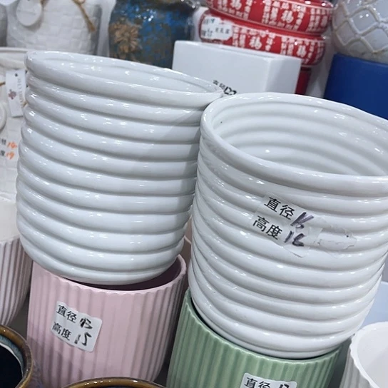 多肉绿植陶瓷花盆9.9包邮