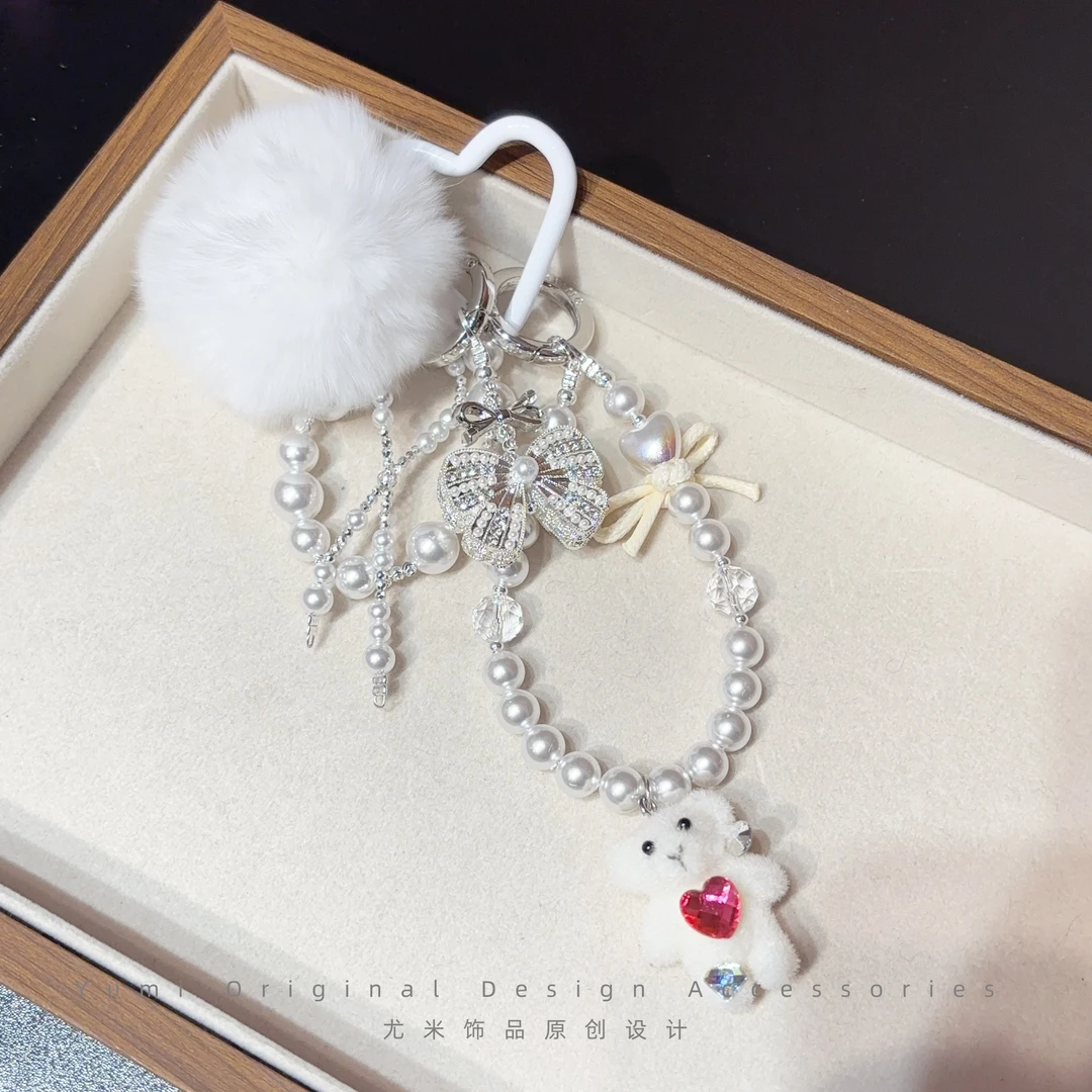 尤米原创设计手机链高端女款防丢手机挂链 绳节日百搭礼物L2959