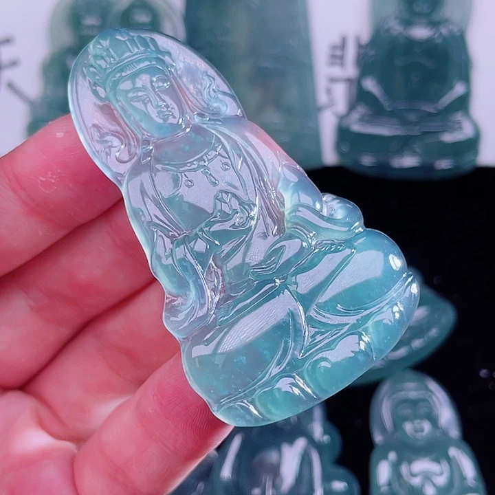 翡翠未镶嵌颈饰9999999999