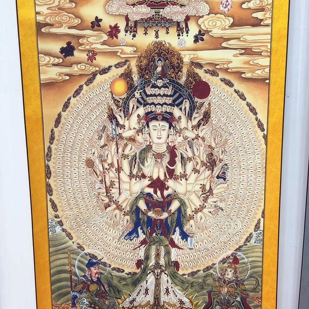 卷轴画观音19卷轴