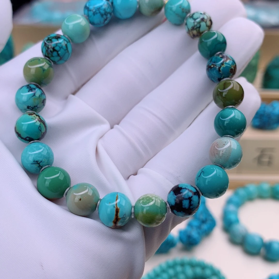 绿松石未镶嵌挂件