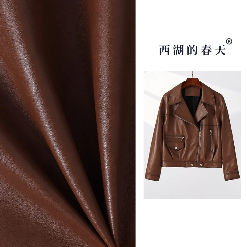 2024秋季新款小羊皮真皮外套雅丹服休闲小个子高端皮夹克C328128