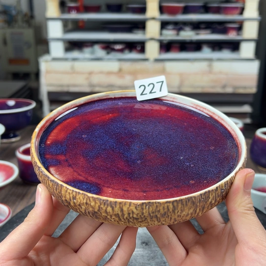 瓷片全品无暇跳刀壶承纯手工