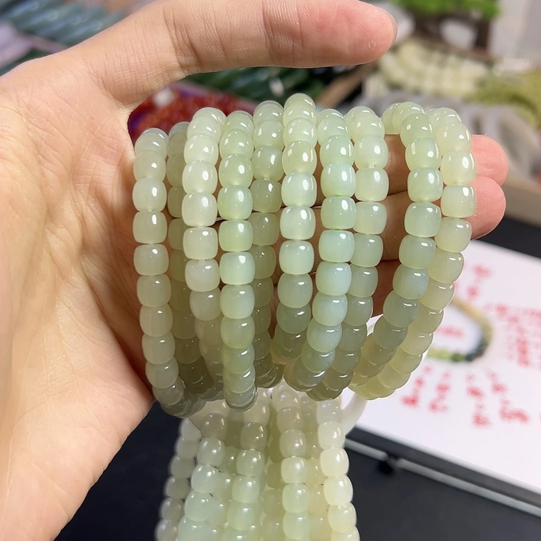 未镶嵌手链和田玉直切多样性拍一发一