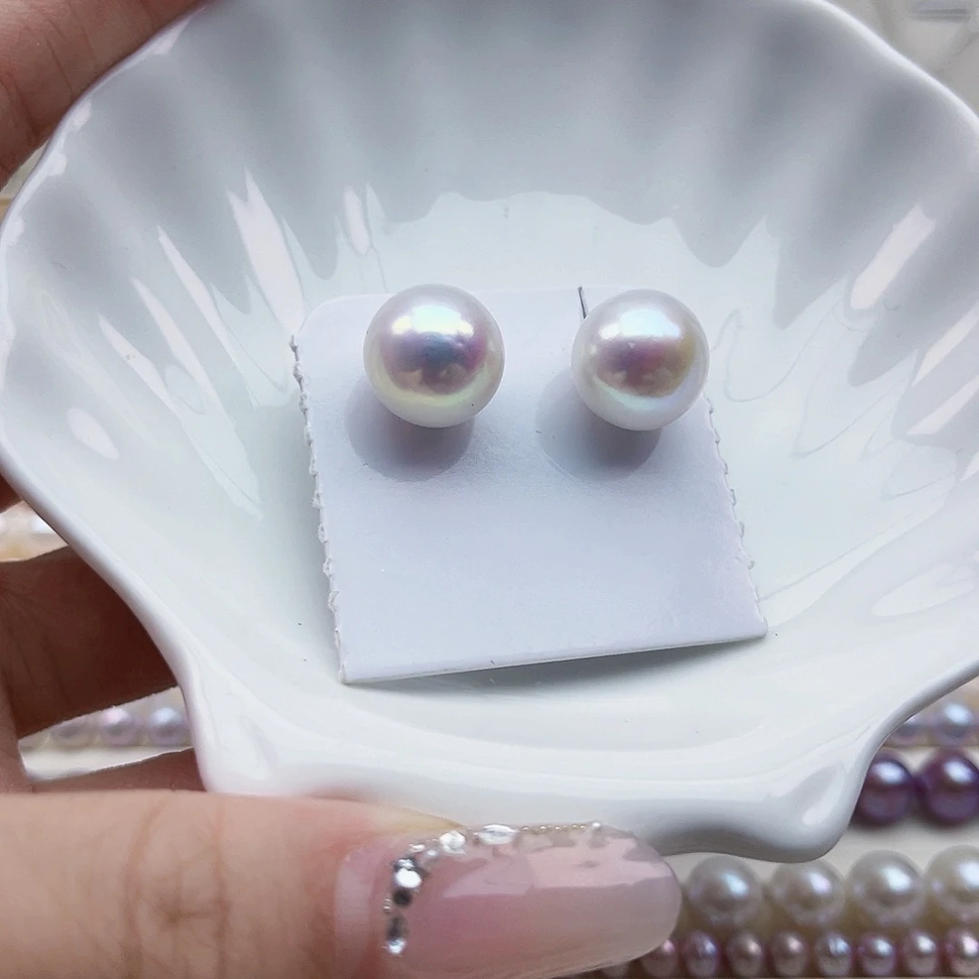 淡水珍珠耳饰未镶嵌