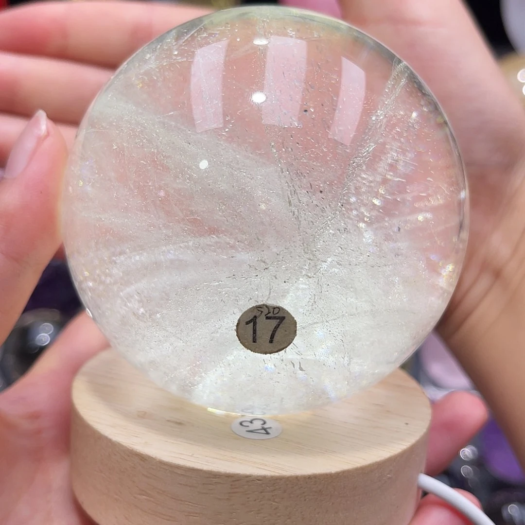 水晶珠宝半成品未镶嵌微瑕8.25