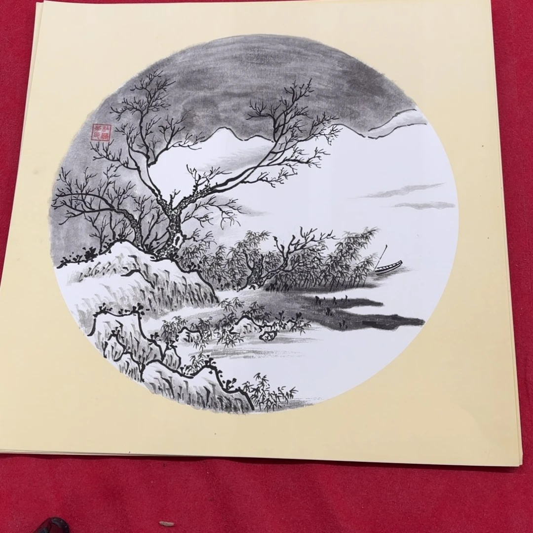 国画花鸟的翅膀和翅膀