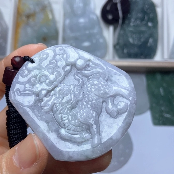 翡翠未镶嵌挂件翡翠