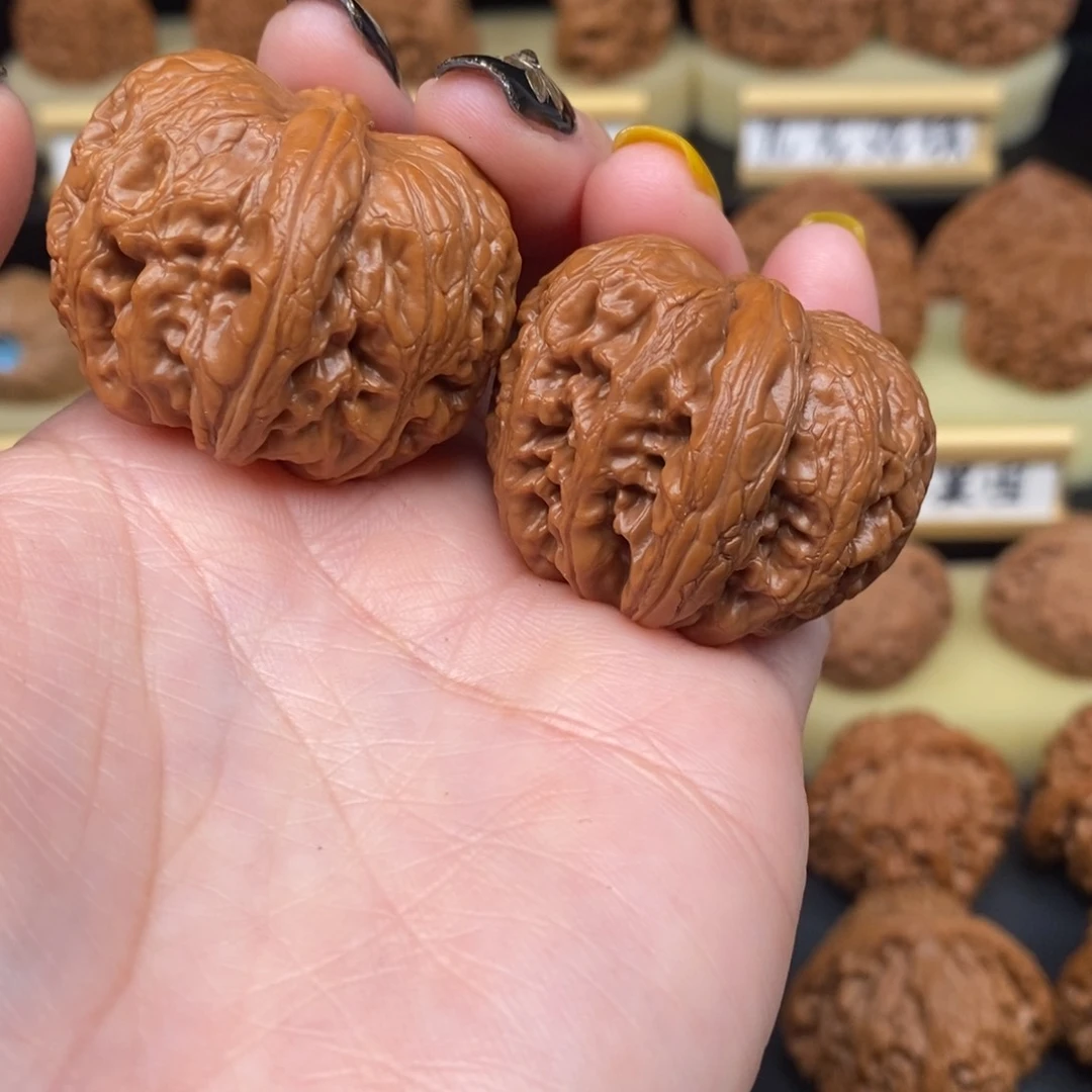 吊坠文玩核桃元宝38