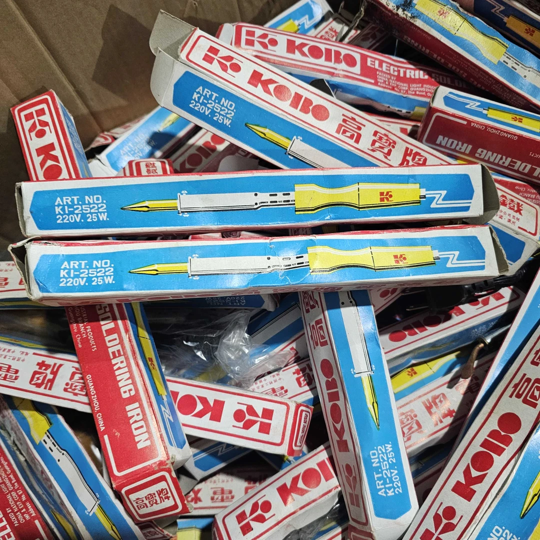 库存老货木把电烙铁25瓦一把