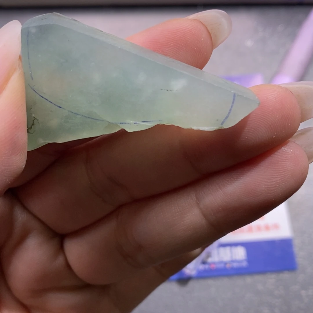 翡翠挂件未镶嵌大****泉