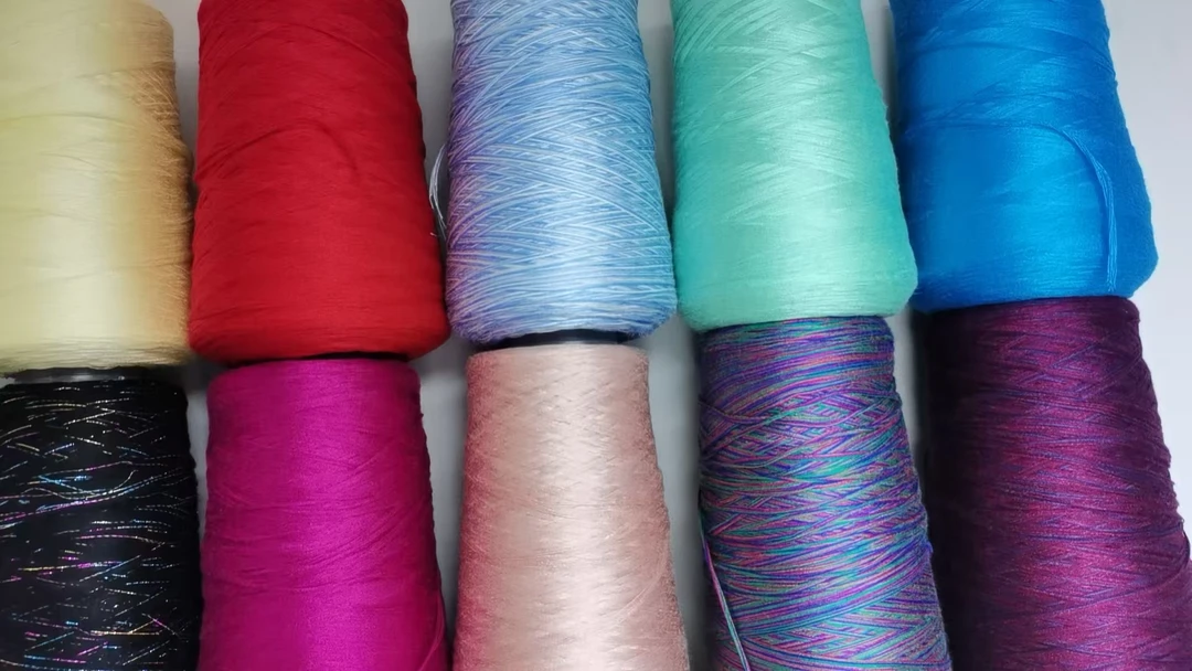 莱赛尔丝光醋酸线多股中细手编毛衣外套沙线