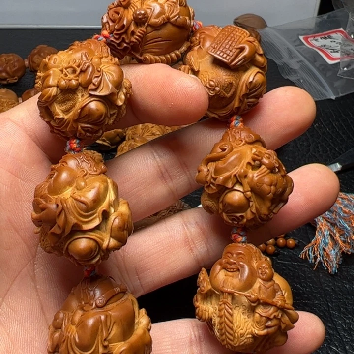 手串/手链橄榄核赵*生财神