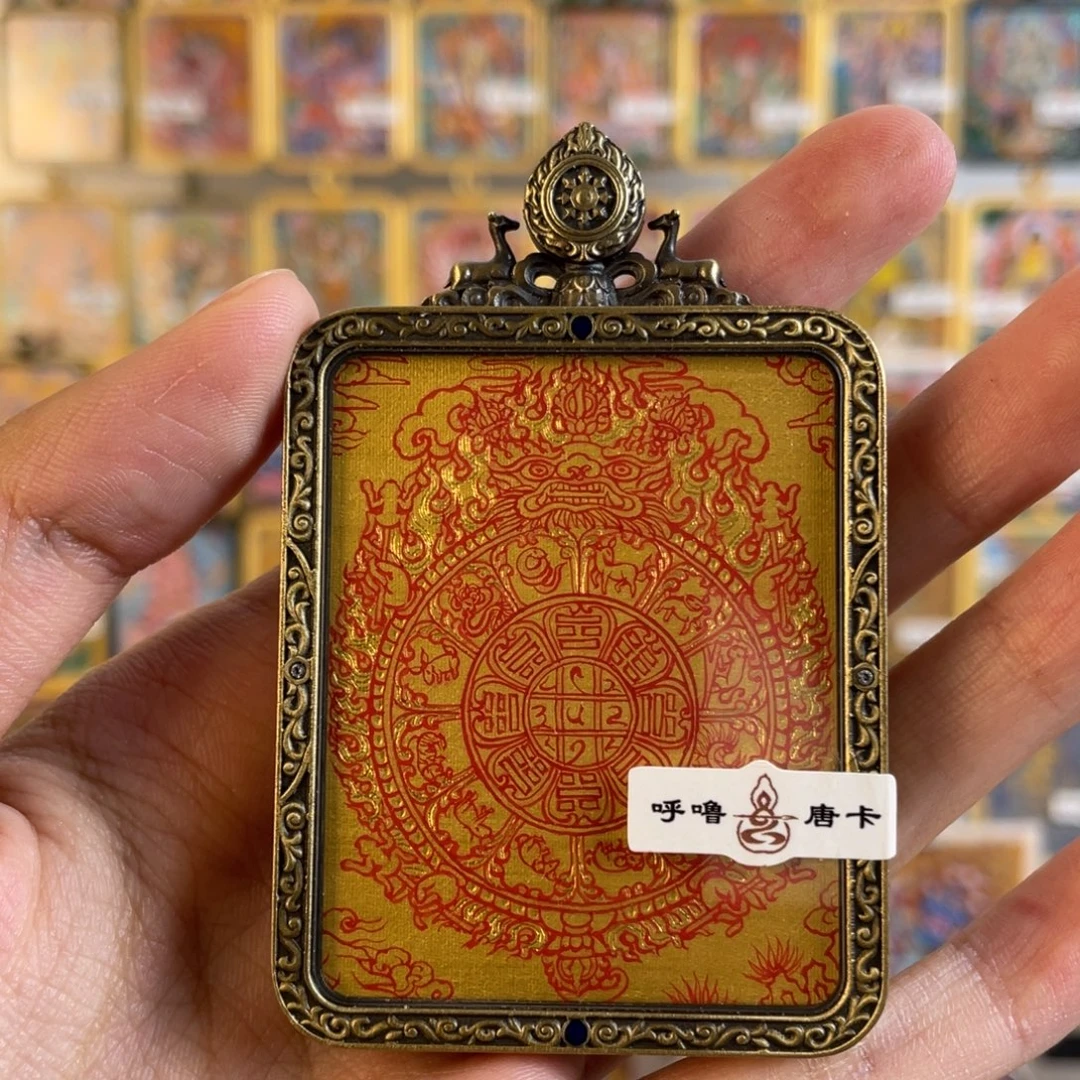 已***置吊坠小鱼热贡手绘