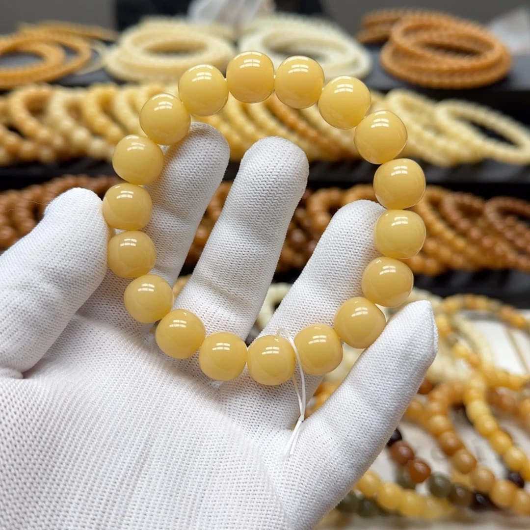 手串菩提根/象牙果卡13 珑珠 10年 精工