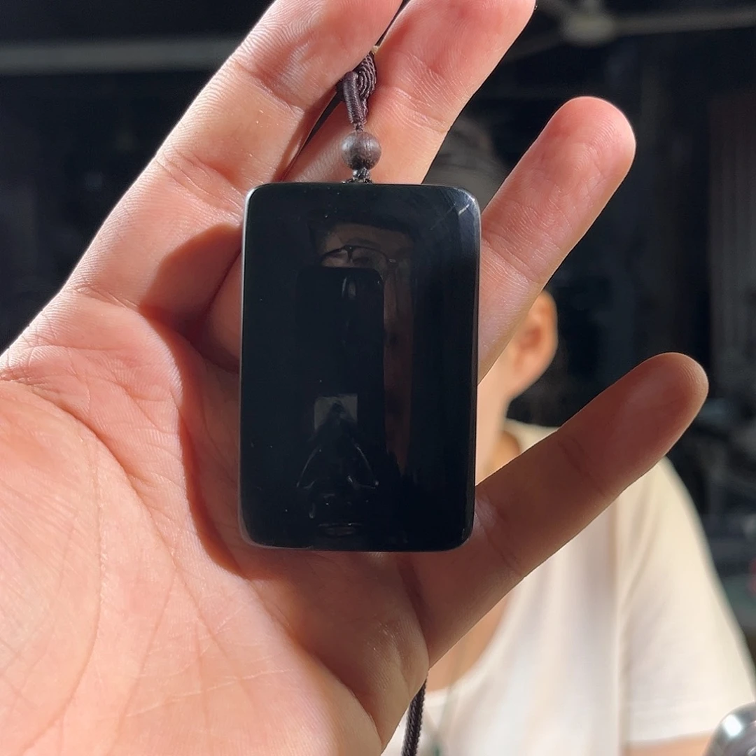 和田玉未镶嵌挂件351