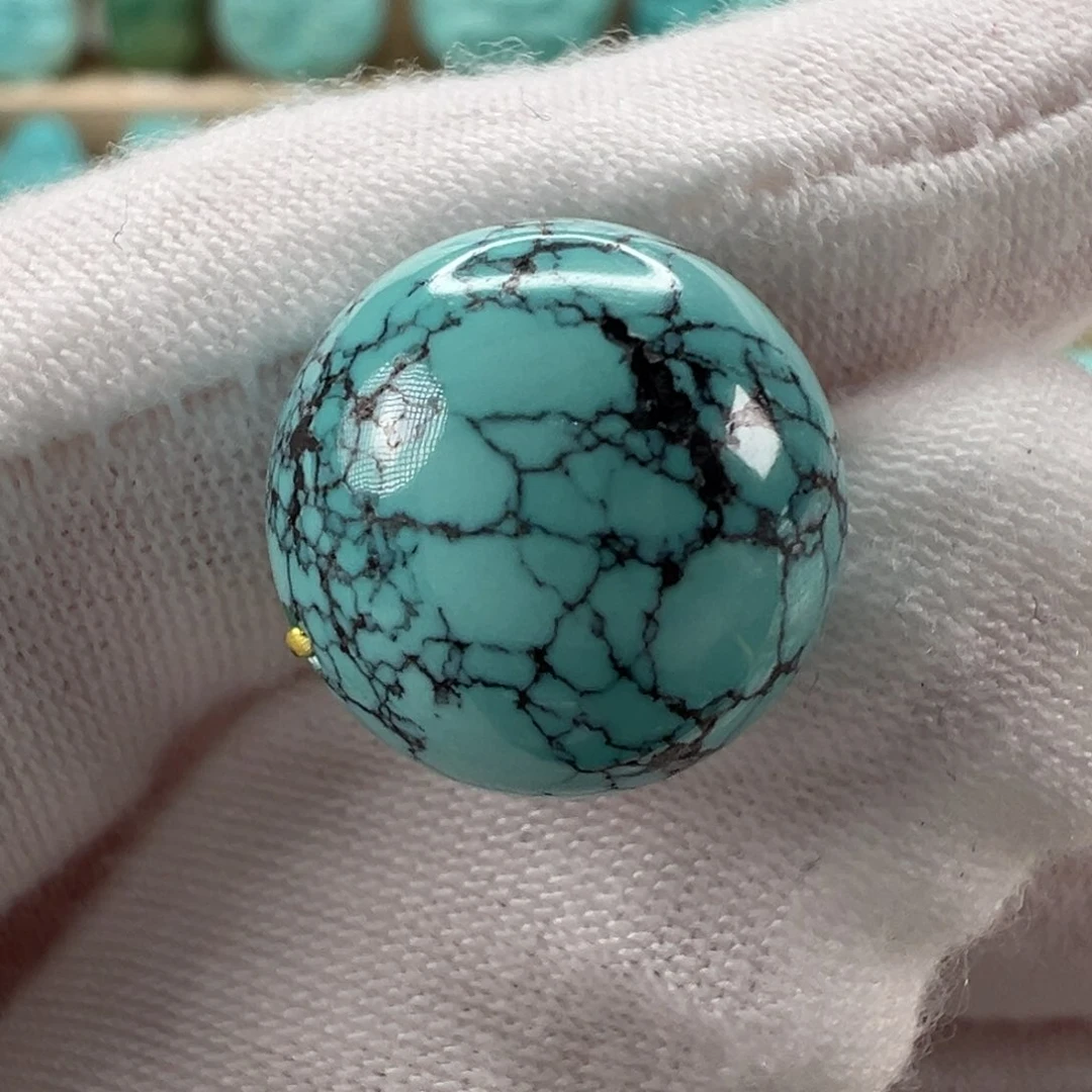 未镶嵌绿松石配饰14.2mm