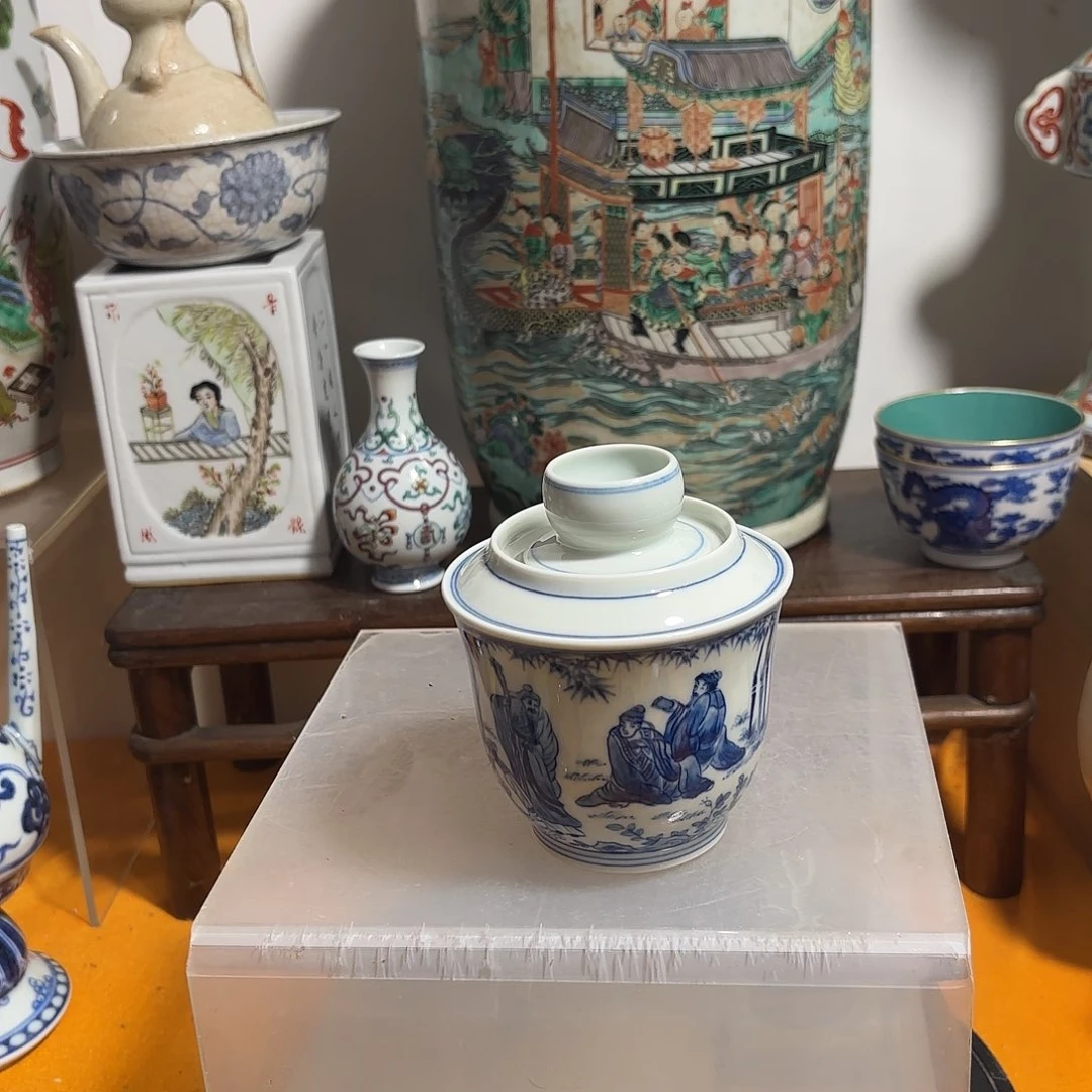 老***赵瓷片花瓶摆件2222222222/