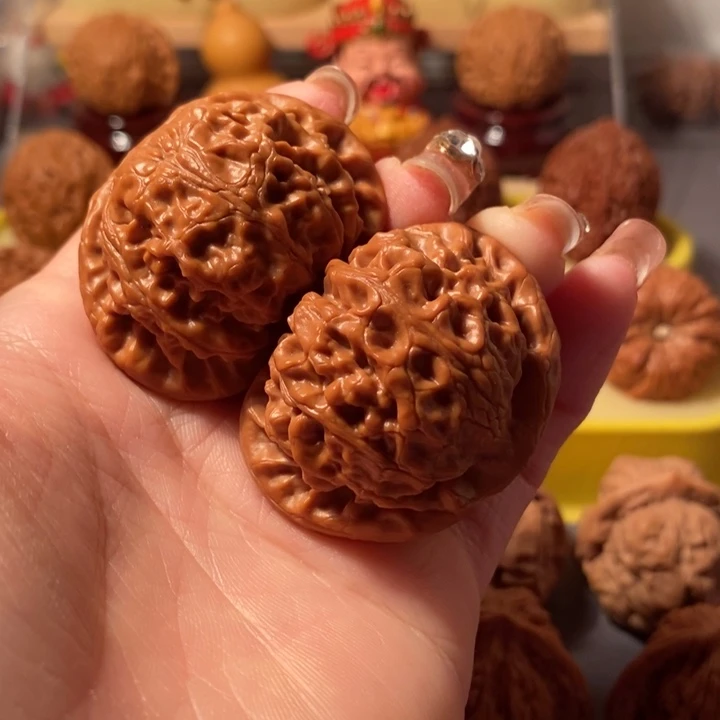 吊坠文玩核桃44宫灯